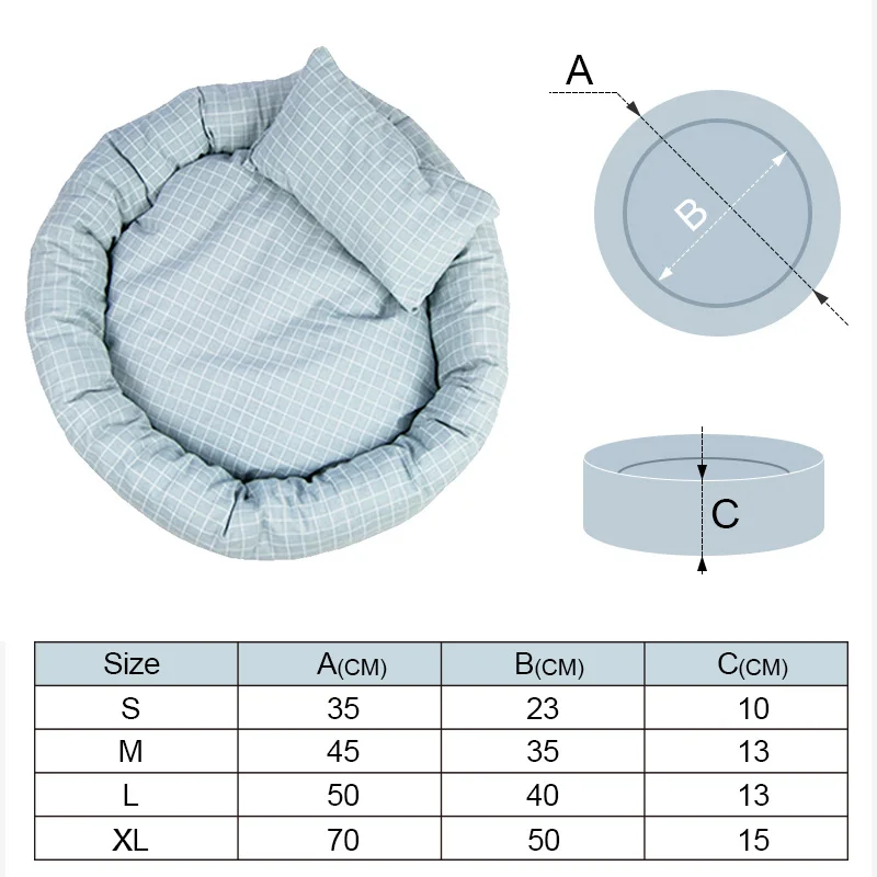 Light blue Hoopet Pet Cat диван для отдыха яйцо Tart образный дом PP Хлопок кошка кровать мягкий плюшевый Кот коврики большая корзина собака матрас товары для домашних животных - Цвет: Light blue