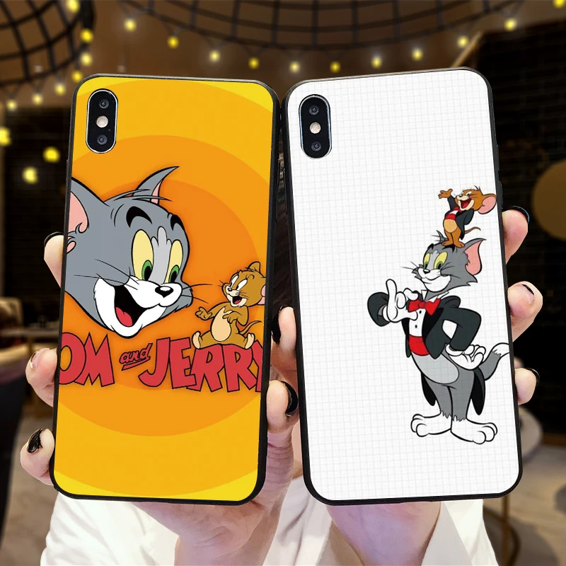 Чехол Tom the cat и jack mouse для Xiaomi Redmi Note 5 S2 7 Plus 6 3 3S Pro 4A 4X 5A 6A Prime mi 9 8 RG Lite | Мобильные