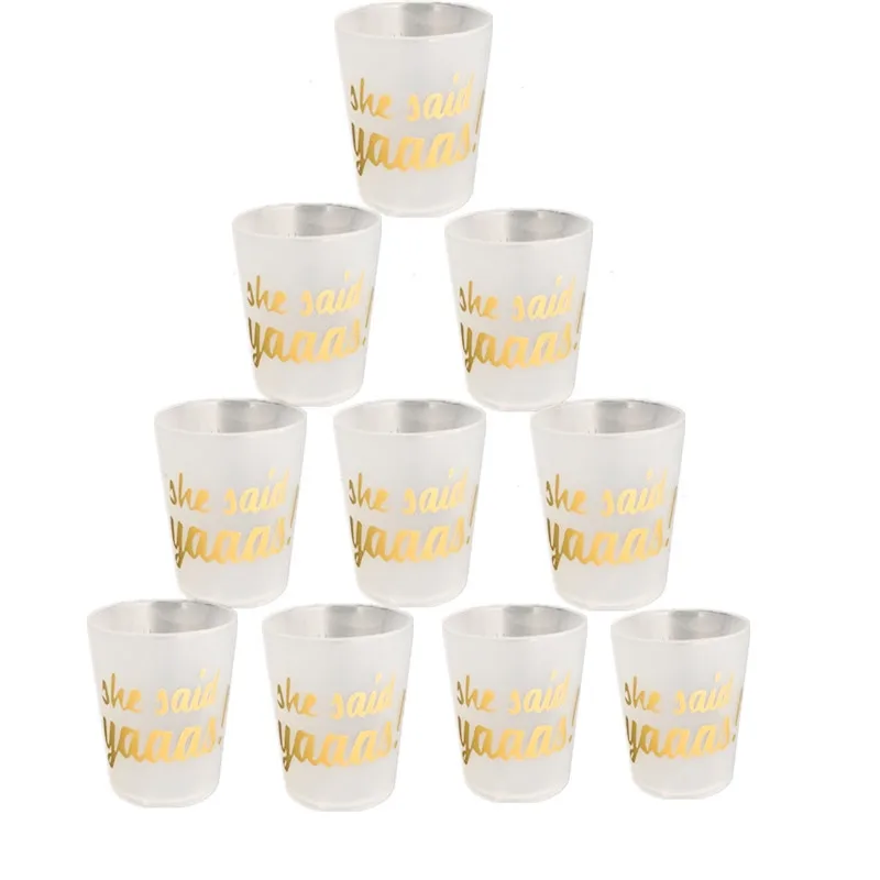 5 шт./компл. свадебное украшение игра куриная ночь чашка для напитков сделай сам