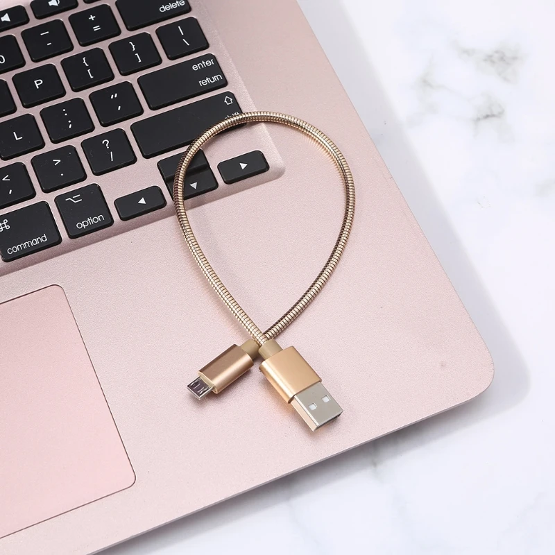 Металлическое зарядное устройство с Micro USB для быстрой зарядки и передачи данных 5