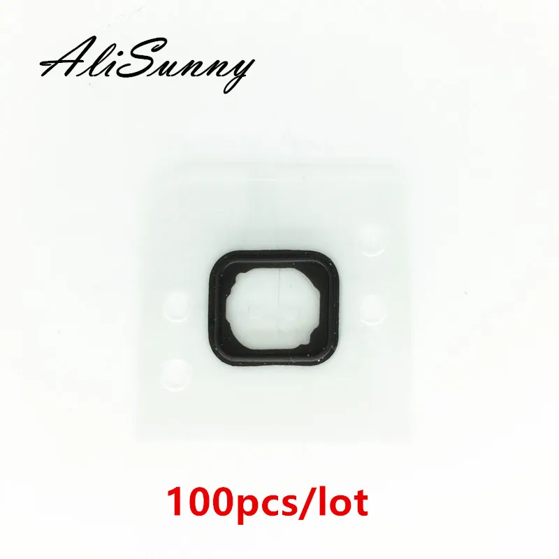 AliSunny 100 шт. прокладка для удерживания кнопок дома iPhone 6 6S Plus 6G 4 7 дюйма космическая