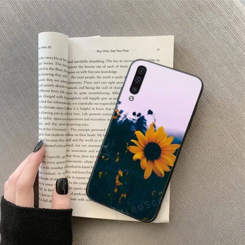 

Daisy Sunflower Floral Phone Case For Samsung Galaxy A 3 6 7 8 10 21 01 11 31 91 10S 20S 30S 50S PLUS