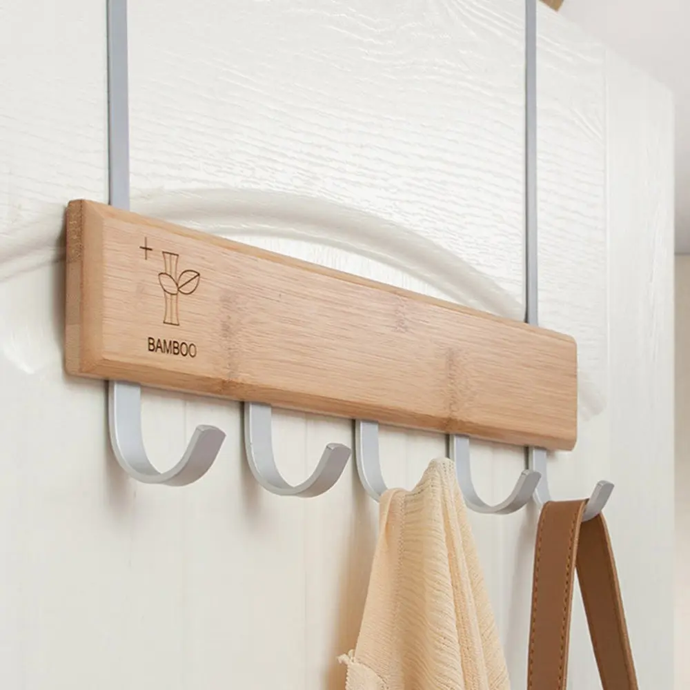 

1pc Home Drill-free Clothes Storage Hanger Door Rear Clothing Storage Hook
