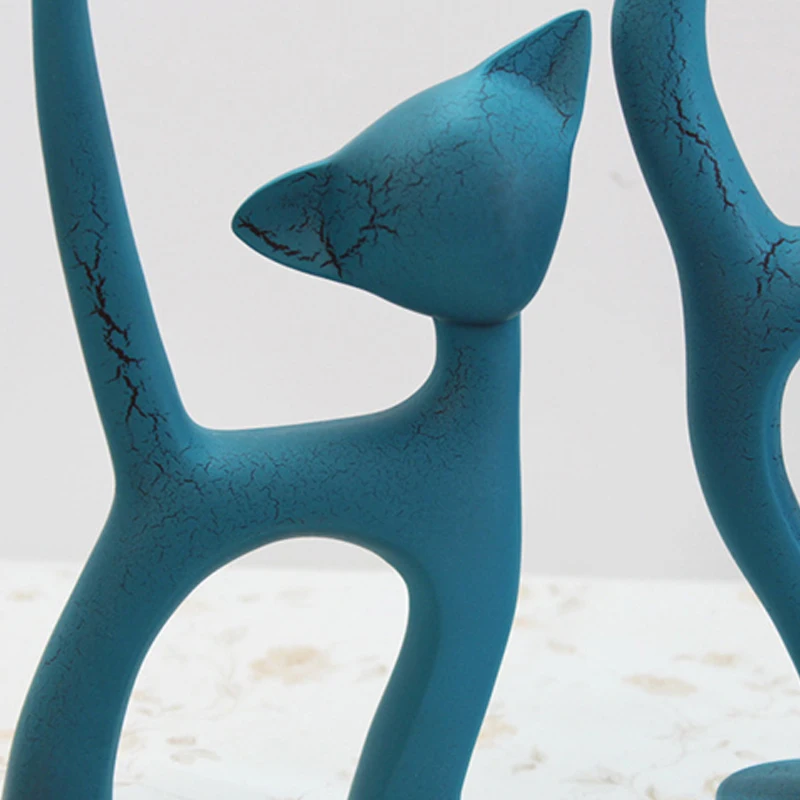 3 шт./лот скандинавские простые Роскошные резиновые украшения в виде кота