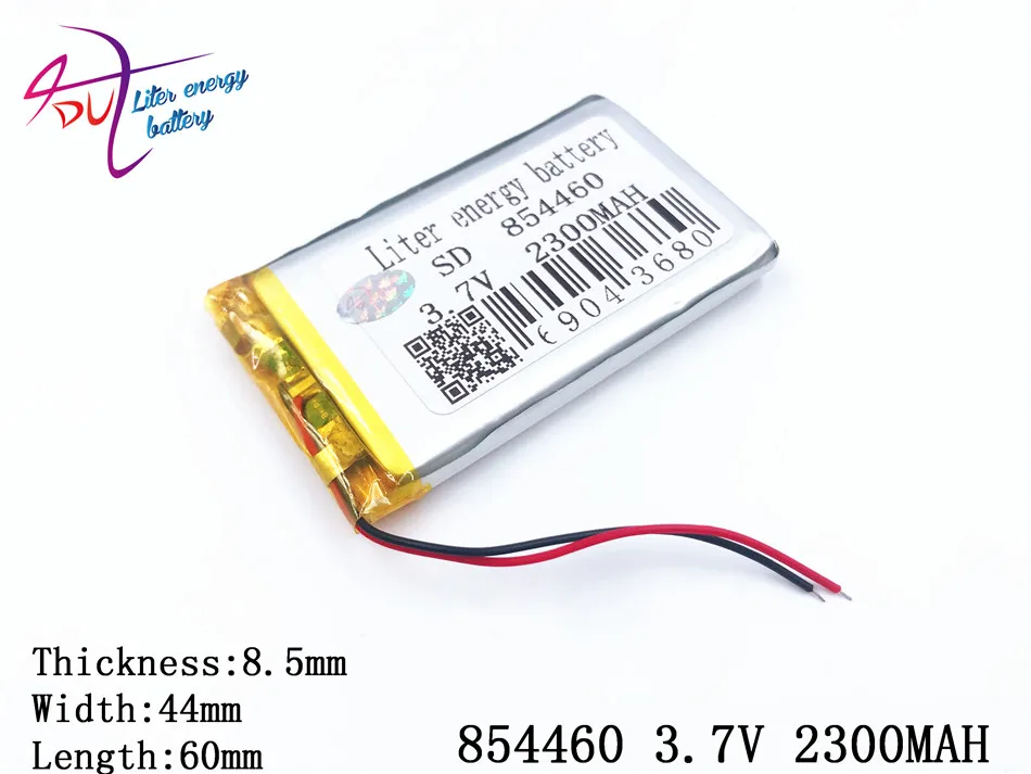 3 7 V 2300mAh 854460 полимер литий ионный/литий ионный аккумулятор для планшетных ПК банк