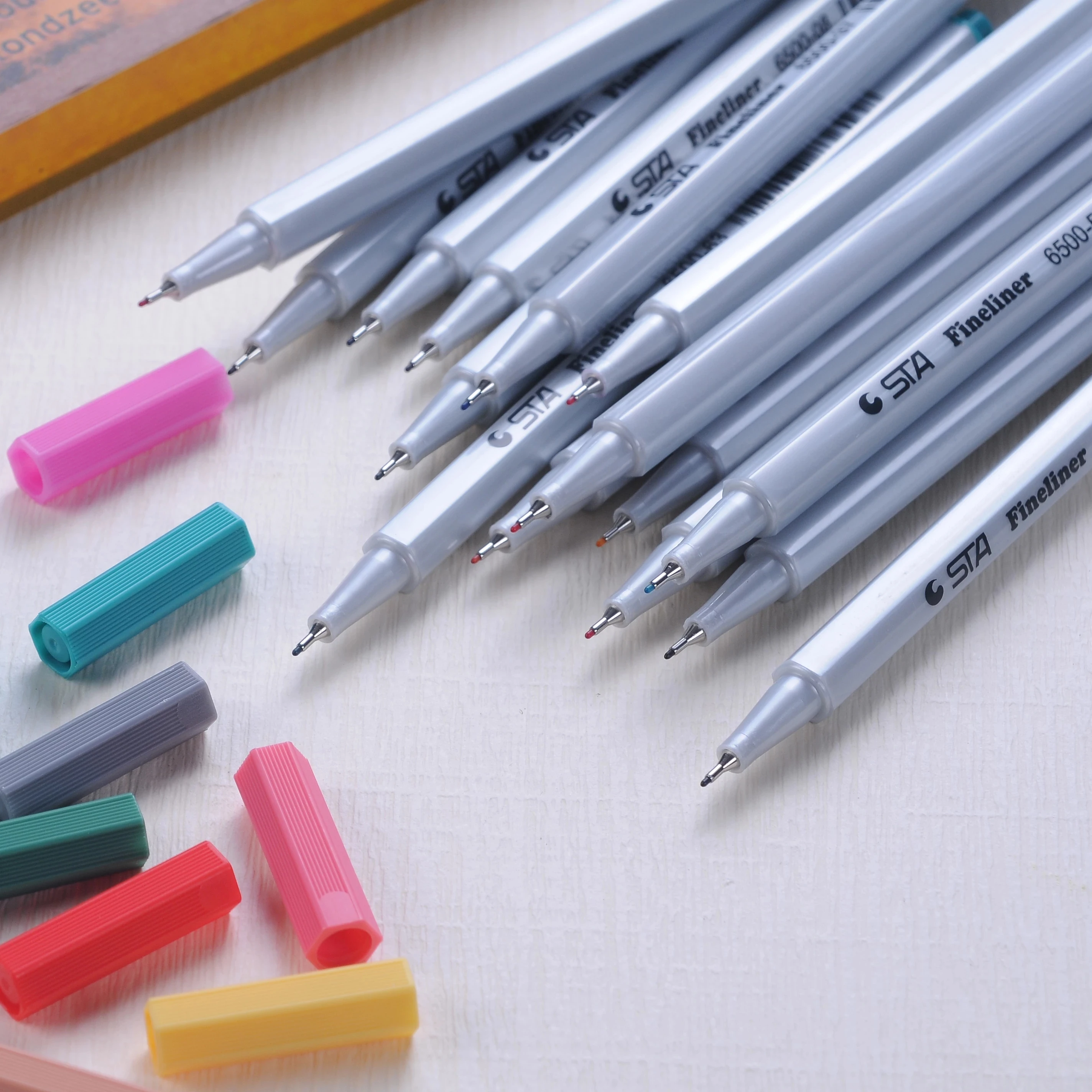 Цветная ручка Fineliner 0 4 мм 60 разных цветов Микронная игла цветная чернильная