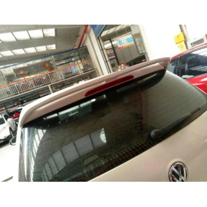 Применение для Volkswagen Golf крыши 6 спойлер 2010 2013 год заднее крыло спойлера