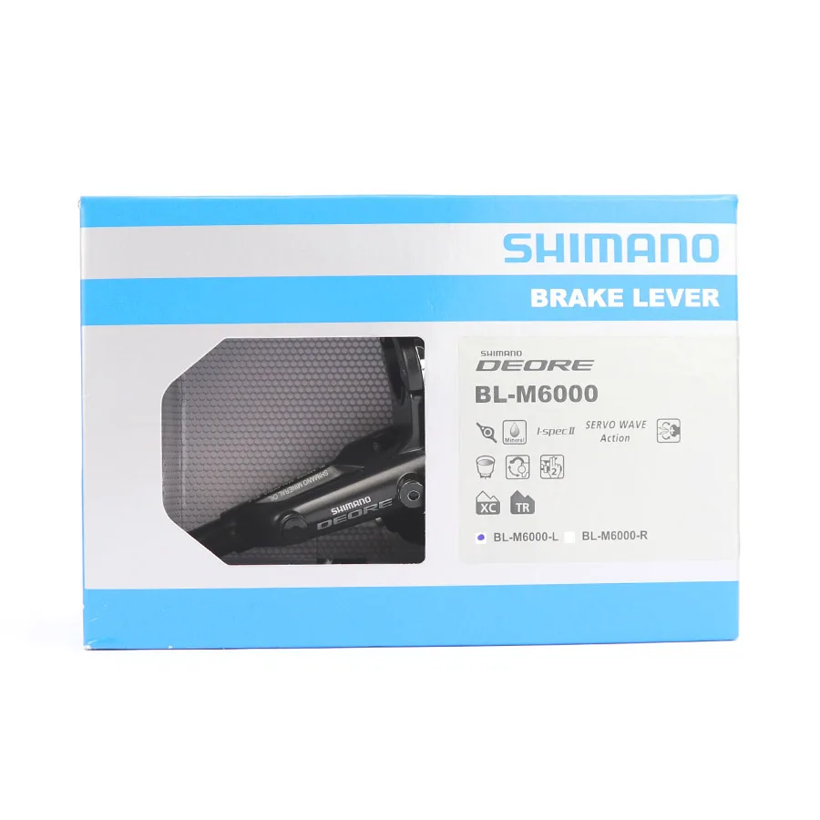 Shimano Deore BL M6000 гидравлический дисковый тормозной рычаг MTB тормозной рычаг левый/правый горный велосипед аксессуары коробка