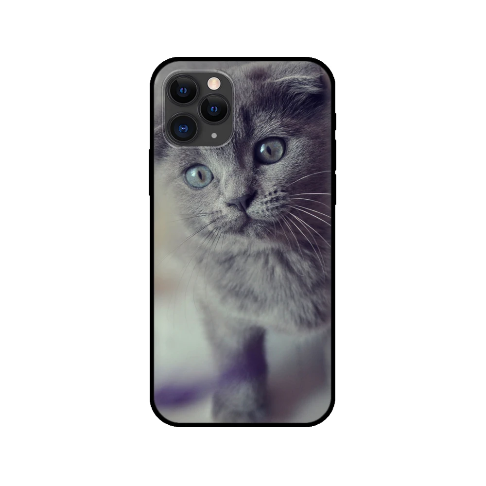 Черный чехол из ТПУ для iphone 5 5s se 6 6s 7 8 plus x 10 XR XS 11 pro MAX с изображением британского