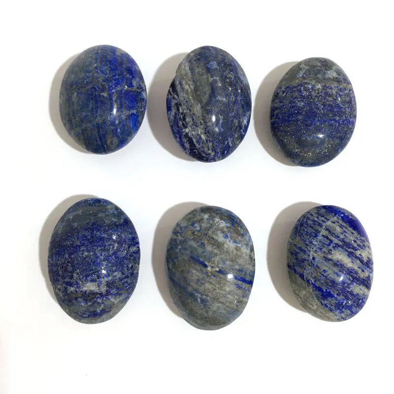

Натуральные кристаллы, лазурит, пальмовые камни, полированные, для духовной медитации, лечения фэншуй, кристаллы, домашний декор, камни JYX