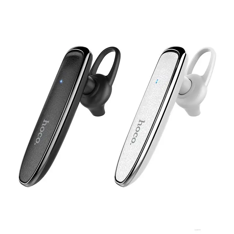 

Hoco E29 Bluetooth Headset 4.2 Wireless Unilateral In-ear Business Headset I7 Frosted Leather Pattern New Headset