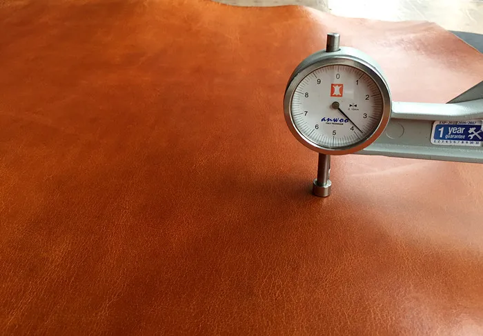 3/4 мм Толстая кожа из натуральной кожи с натуральным лицевым покрытием для