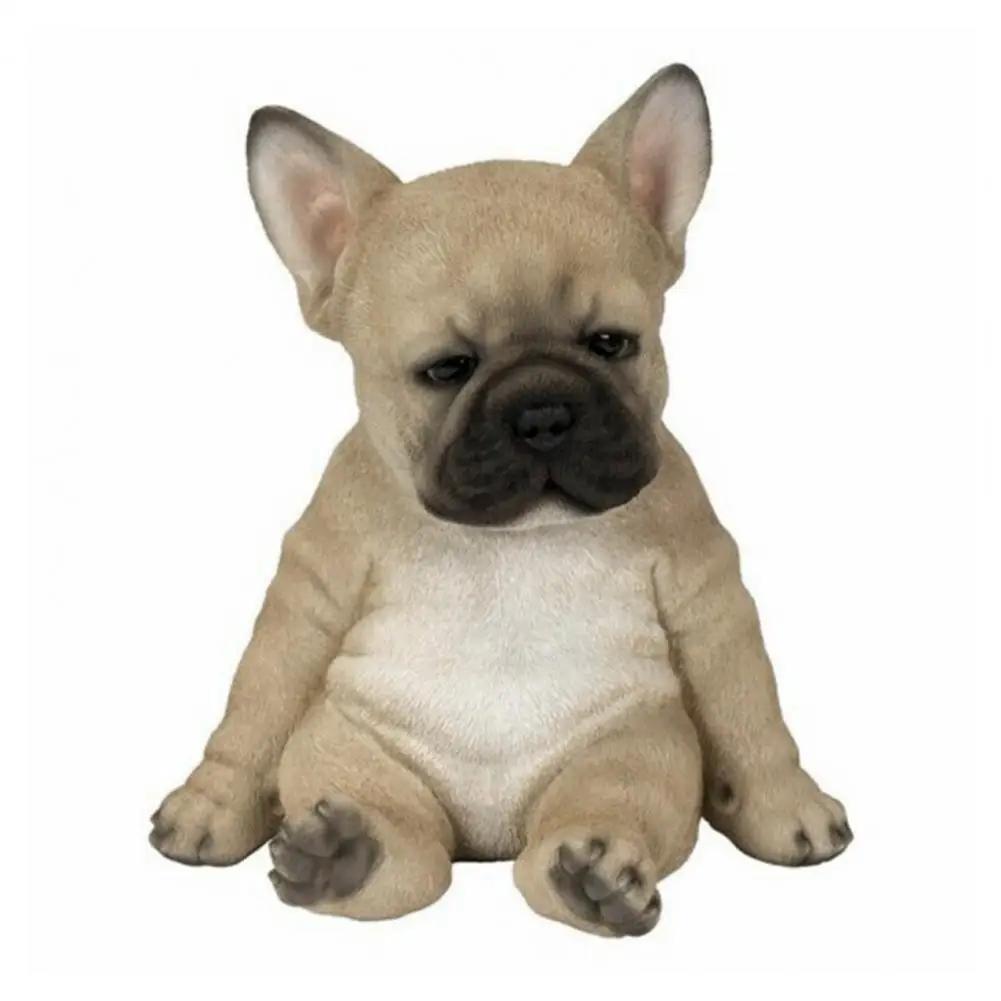 

Скандинавская смола, сидящая Спящая Милая французская статуя бульдога, скульптура животного, Декор для дома и сада, фигурка собаки, украшен...