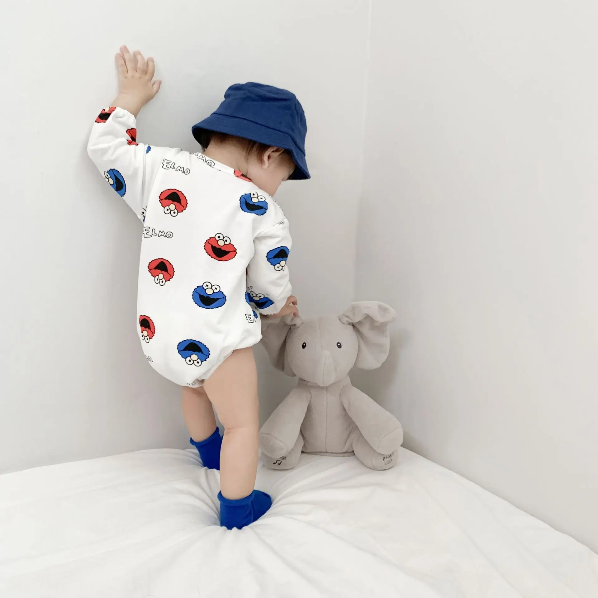 

Baby Boy Clothes Newborn Baby Bodysuit Autumn Boys Girls Jumpsuit Cartoon Long Sleeve Clothes Infant Outfits 0-24M for Kids