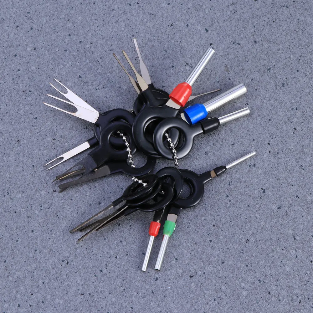 

18 in 1 Auto Car Plug Circuit Board Wire Harness Terminal Extractor Picks Connector Crimp Pin Needle Remove Tools