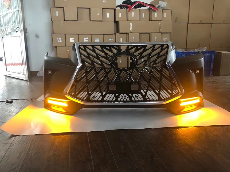 Комплект кузова автомобиля для Hilux Revo Rocco 2016 2019 Стиль Бампер PP материал