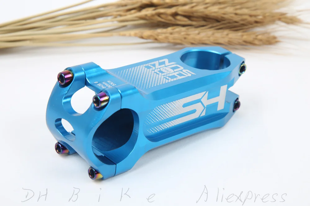 Высокое качество PROHONSUN алюминиевый сплав 6061 T6 CNC PVD MTB велосипедный стержень 0 градусов 80 мм Красочные DIY дорожный вынос руля для горного велосипеда