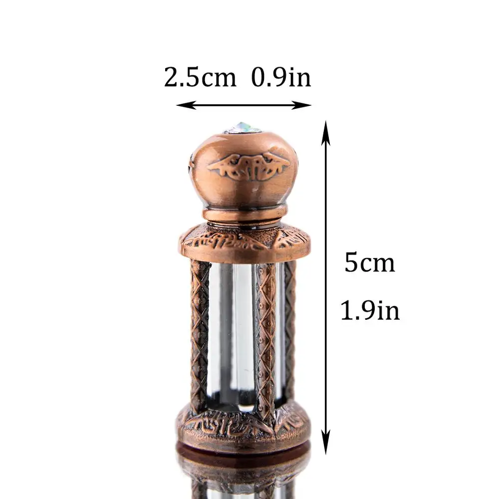 H &amp D 3 мл винтажная многоразовая флакон для духов с эфирным маслом в ретро стиле