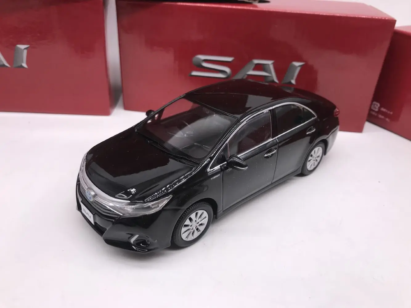 5 Оригинальная фабрика 1:30 Тойота Сай Игрушечная машина из сплава игрушки для детей литой модельный автомобиль подарок на день рождения - Цвет: 5