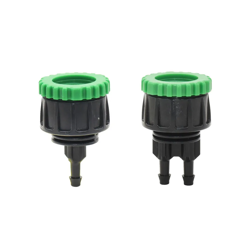 Садовый шланг 1/4 &quotдо 1/2&quot 3/4 &quotЖенский 1/2 Way кран Y разъем для полива и орошения 4/7
