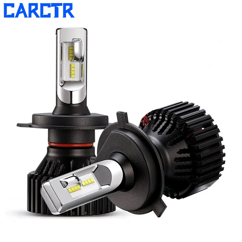 CARCTR автомобильный светильник лампочка H7 H4 Led автомобилей головной лампы H1 H11 H3 9006