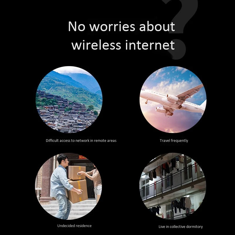 Разблокированный 4G Lte Wi-Fi роутер Портативный 150 Мбит/с глобальная сетевая карта