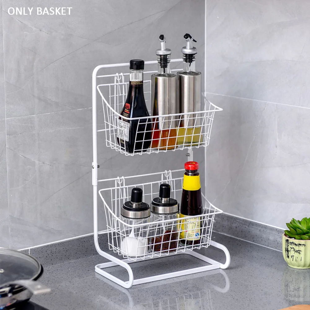 Для Кухня 2 уровня картофеля лук Многофункциональный Органайзер Ванная комната