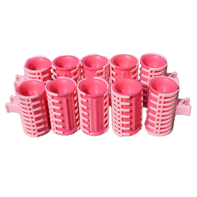 

10Pcs Hair Rollers Steam Perm DIY Curlers Hair Styling Tool with Clips