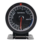 Автомобильный Турбокомпрессор Dyno Racing, измеритель соотношения воздуха и топлива, красный и белый цвета, 60 мм, 12 В