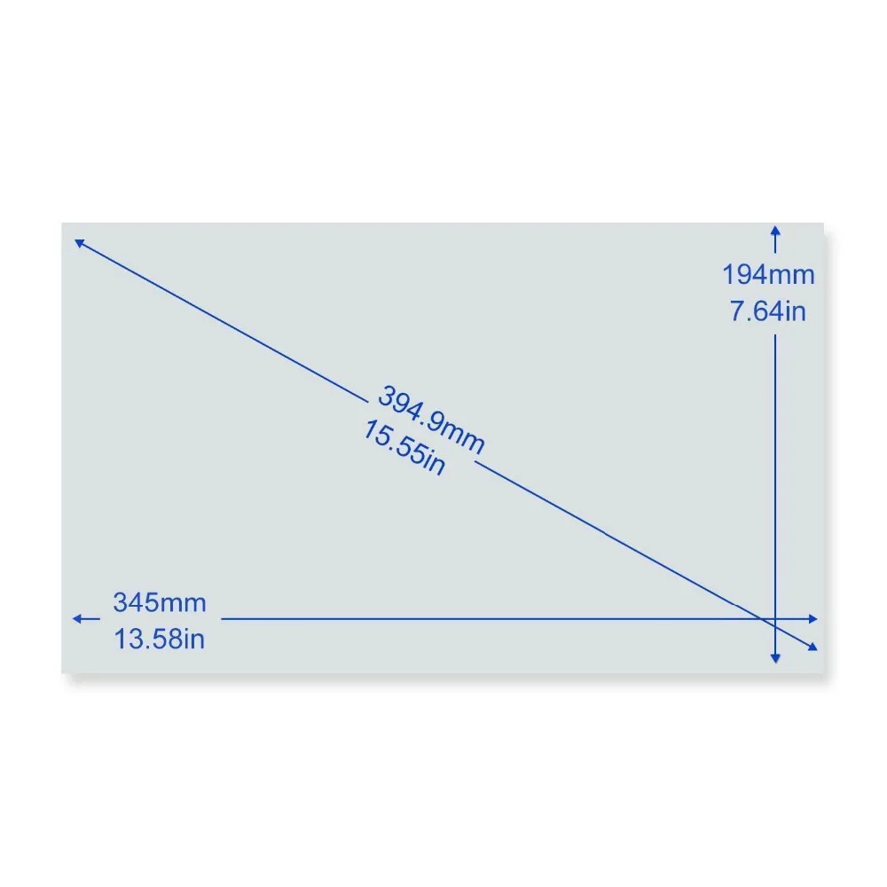 Защитная пленка с антибликовым покрытием для ноутбука HP Spectre x360 15 15-DF0013DX 6 дюйма 2