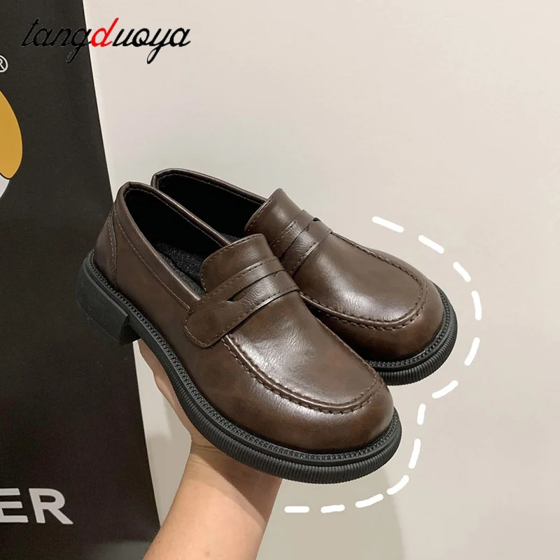 Туфли Мэри Джейн японская школьная Униформа Jk Аксессуары Лолита обувь для