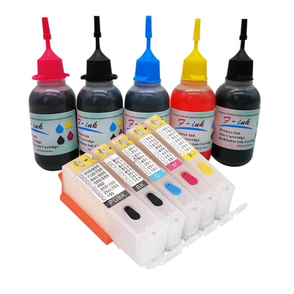 PGI-250 CLI-251 набор чернил для Canon PIXMA MG5420 IP7220 MX722 MX922 MG5520 MG6420 MG5620 MG6620 MG5522 Ix6820 принтер 5 шт.