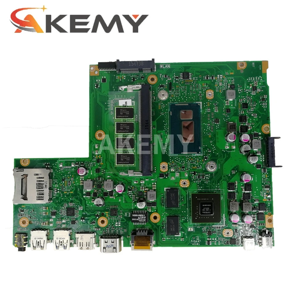 Akmey X540LJ материнская плата для For Asus X540L F540L R540L ноутбука 4G RAM I5-5200U GT920M-2GB REV2.1 тестовая