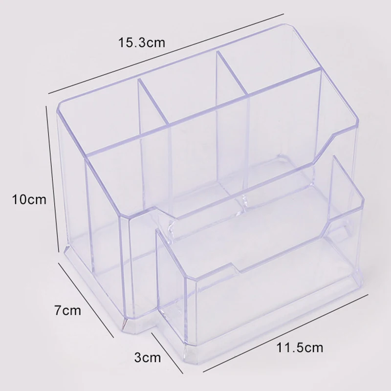 Органайзер для макияжа коробки хранения инструментов ногтей пилка косметики