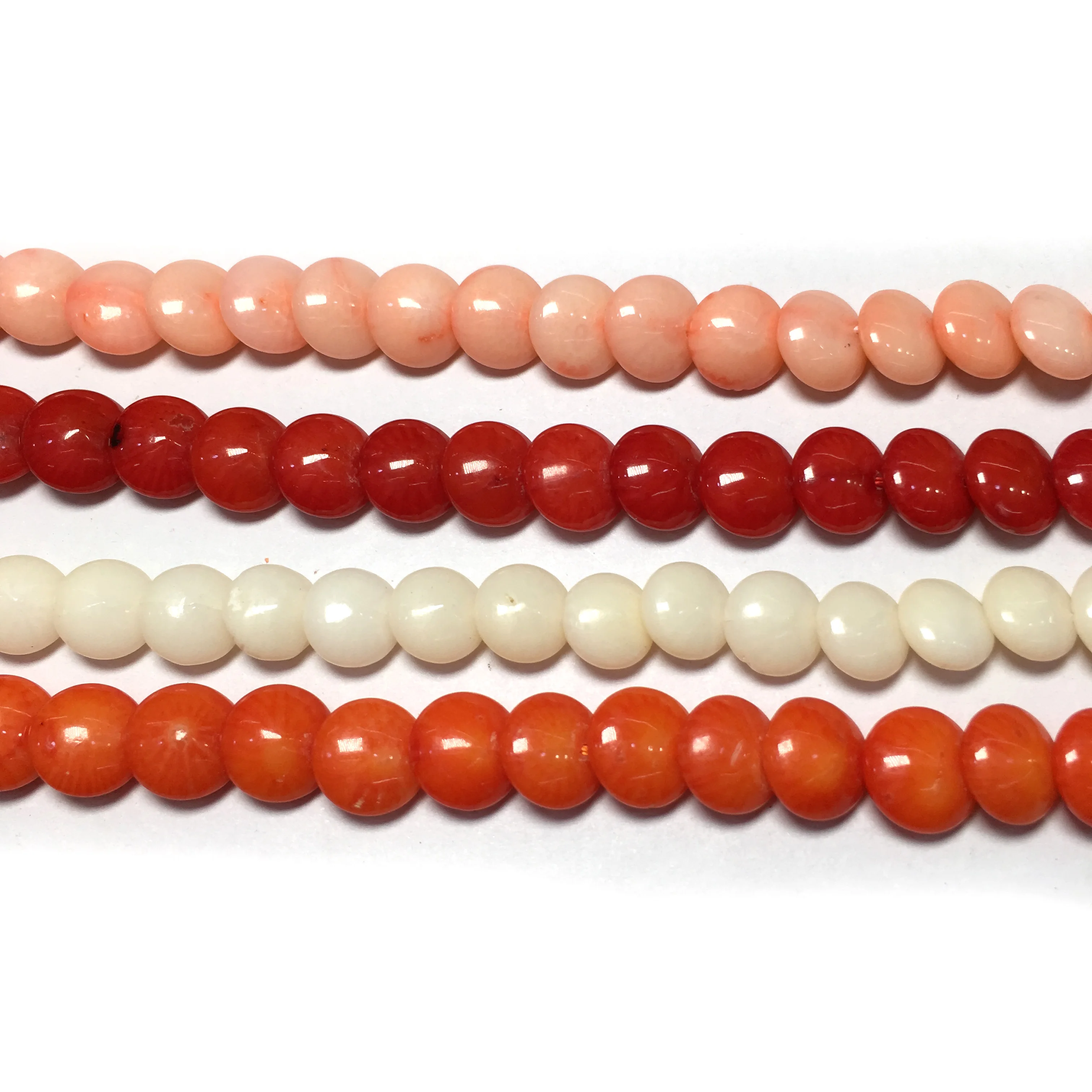 

Натуральные круглые коралловые бусины, изысканные бусины россыпью разных видов для изготовления ювелирных изделий, браслетов, ожерелий св...