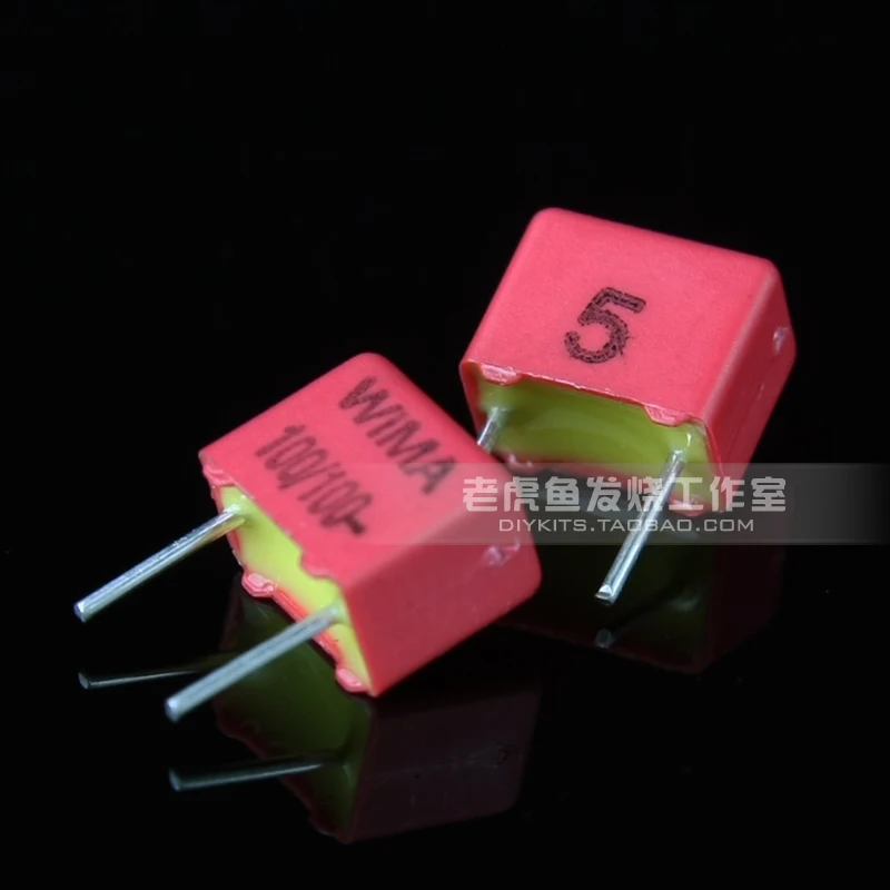 Немецкий пленочный конденсатор FKP2 WIMA Hi Fi аудио 33p 47p 68p 100p 220p 330p 470p 1 нФ 680 НФ 1000 630 10 22