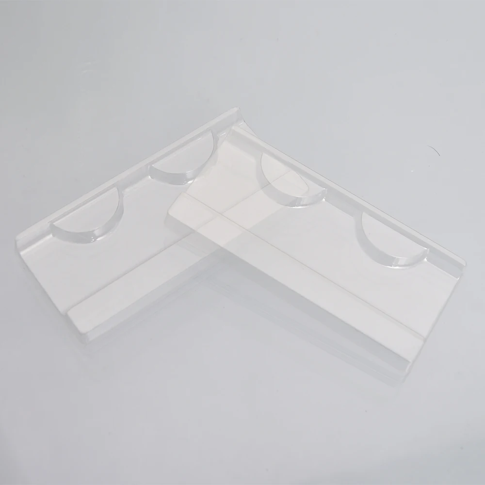 Оптовая продажа 100 искусственных ресниц лотки для 25 мм норковых пластиковая