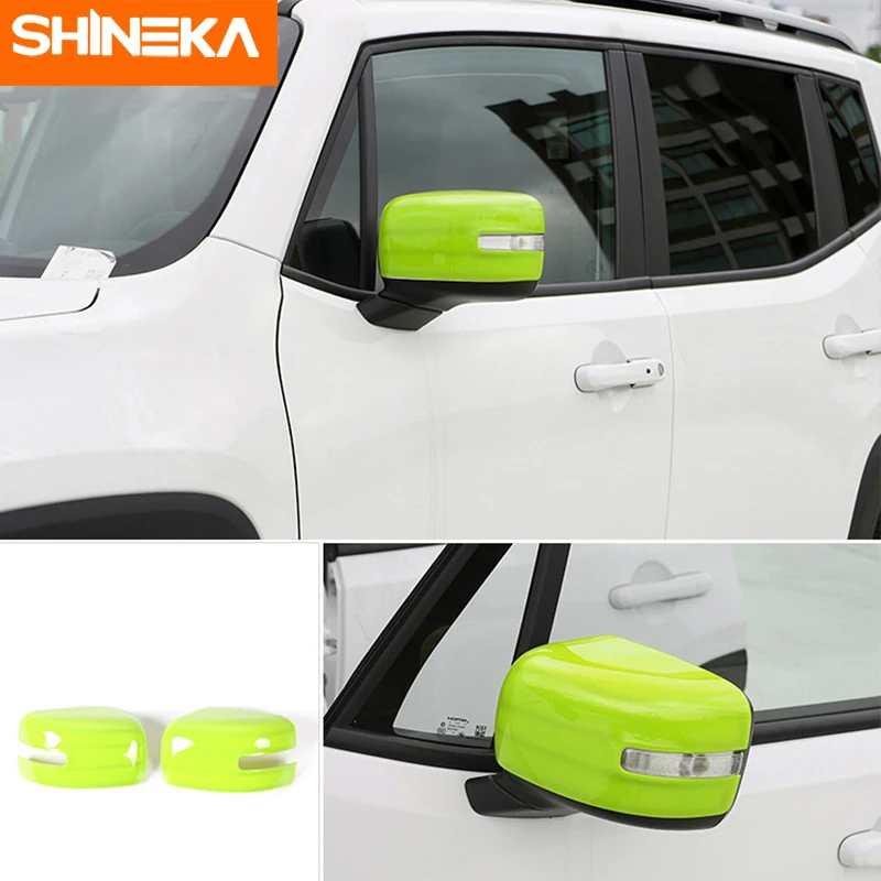 SHINEKA Автомобильная наклейка для Jeep Renegade 2016 2017 светильник-зеленая 2018 | Автомобили и