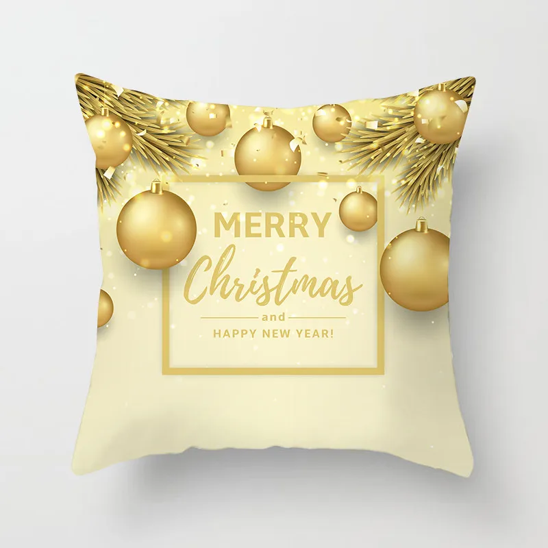 Чехол на подушку с милым мультипликационным принтом Fuwatacchi Золотая подушка со