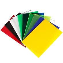 1Pcs Colorful Acrylic Board 200*300mm * Thick 1/2/3/5mm Plastic Sheet Organic Glass Polymethyl Methacrylate Plate DIY Material