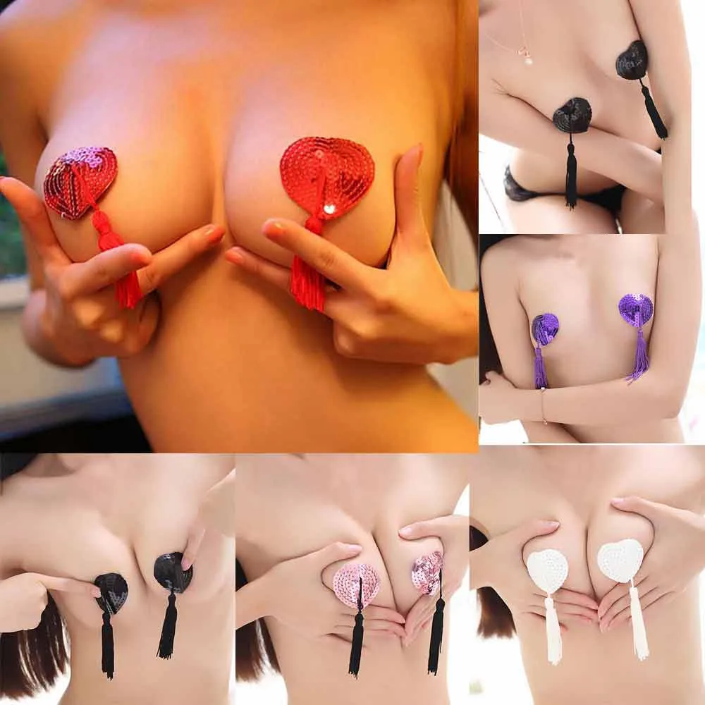 Новинка Лидер продаж 1 пара самоклеящиеся Обложки с блестками и кисточками