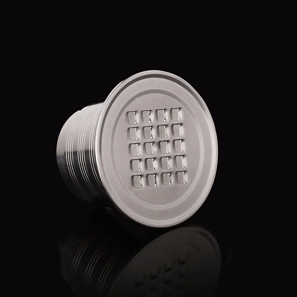 Многоразового использования, металлические Nespresso кофейные колпачки sule из нержавеющей стали использовать 500 раз Pod крышка совместима Nespresso машина щетка ложка