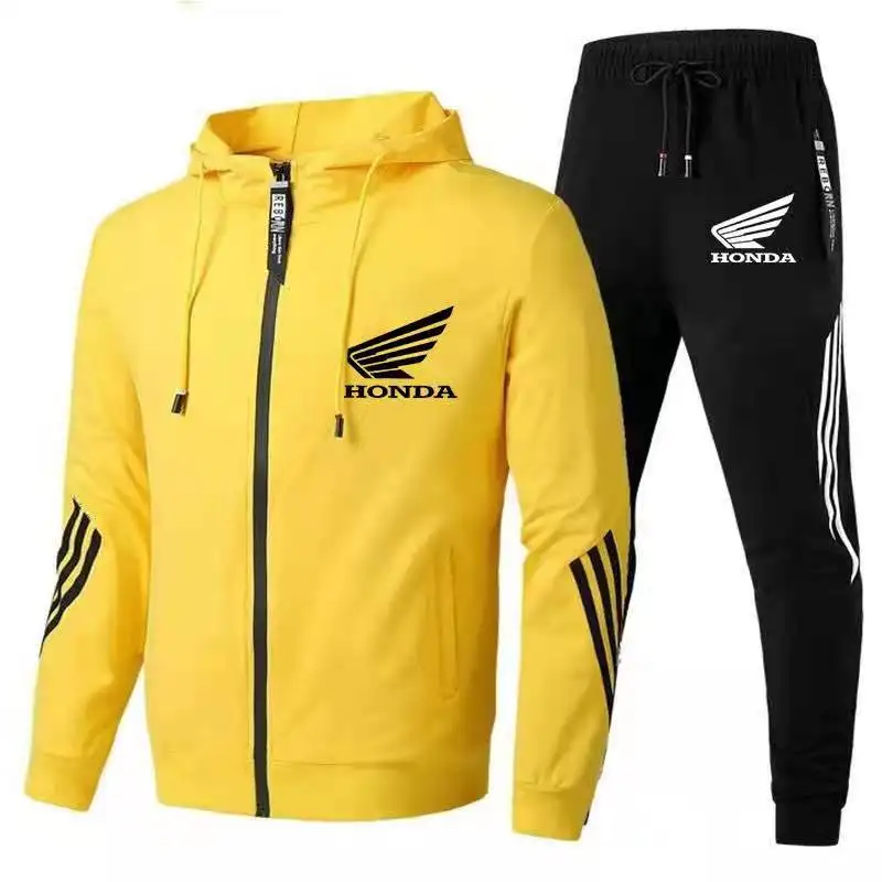 Мужской спортивный свитер повседневный СВОБОДНЫЙ Модный брендовый костюм с