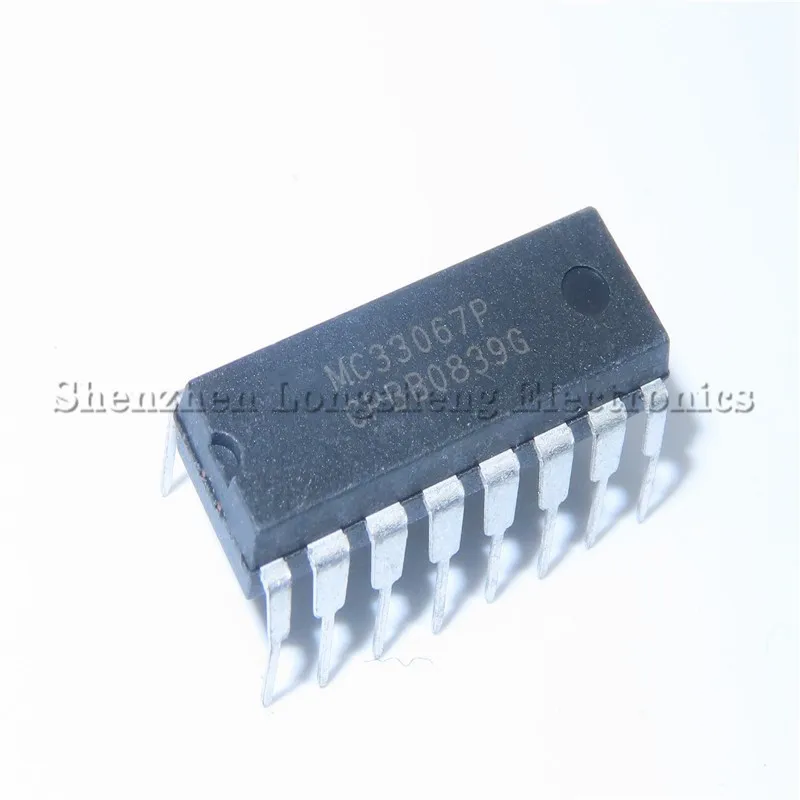 10 шт./лот Новый MC33067P MC33067 DIP-16 контроллер мощности встроенный чип | Электронные