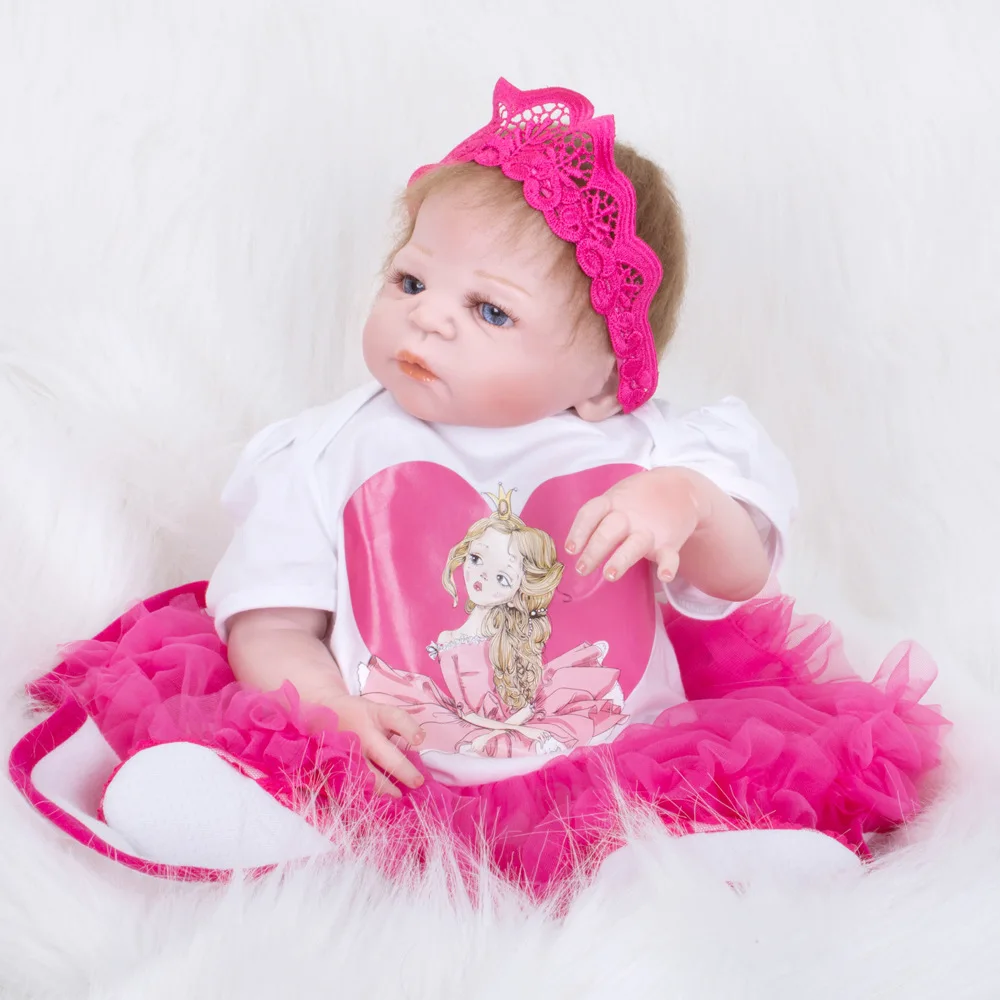 22 дюймовые детские тканевые куклы для новорожденных мальчиков реальные живые