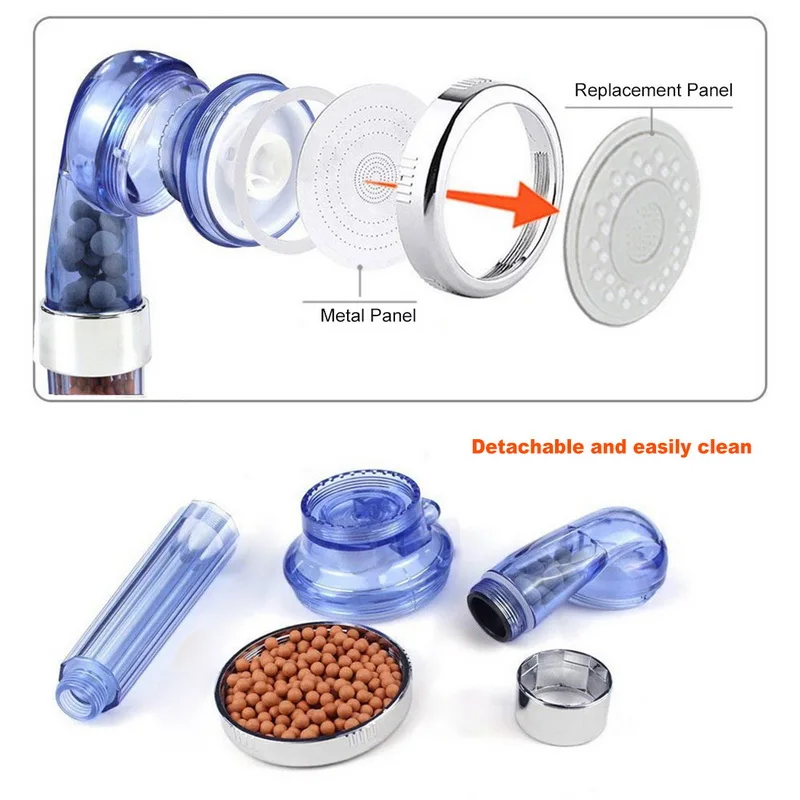 2 режима Ванна Душ регулируемые струйное Насадки для душа высокого Давление