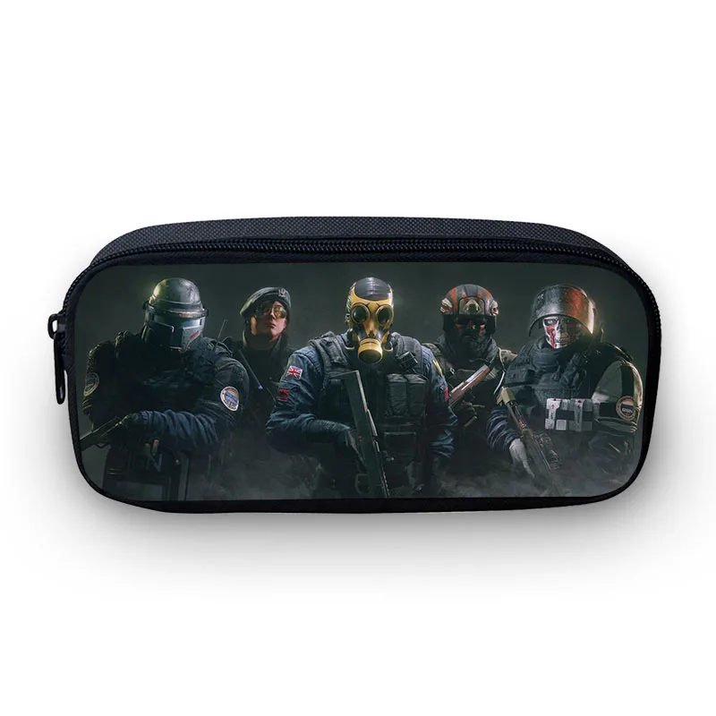 VEEVANV модный брендовый пенал Rainbow Six для мальчиков школьная канцелярская коробка