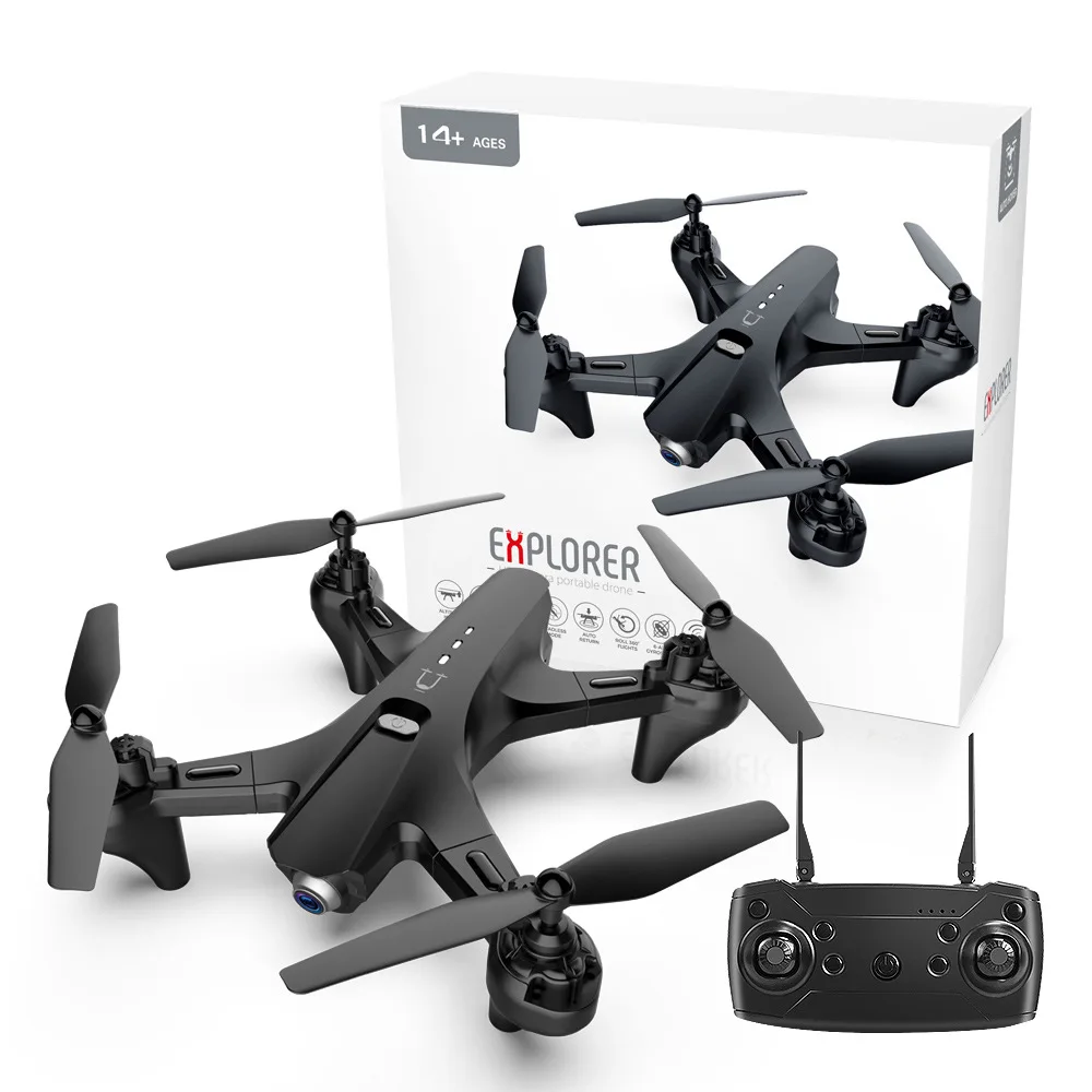 2020 Новый мини Карманный Дрон с разрешением 4K RC Камера Wi Fi Fpv Самолет удержания