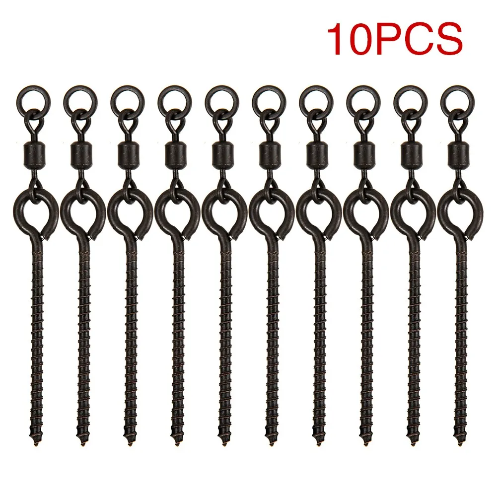 

Spinning Bait Screws 360° Bait Screws Carp 4# Fishing Swivel With Bait Spinning Bait Screws Other Terminal Tackle