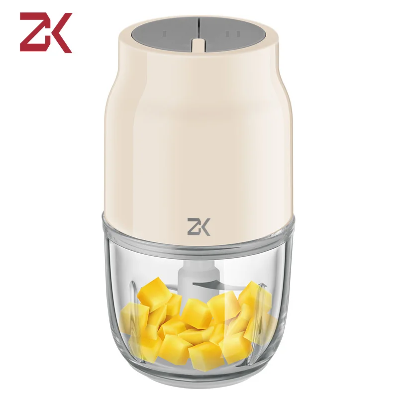 ZK Электрический Мясорубка Портативный 2 скорости беспроводной Блендер
